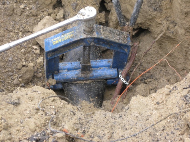 Underground utility installation