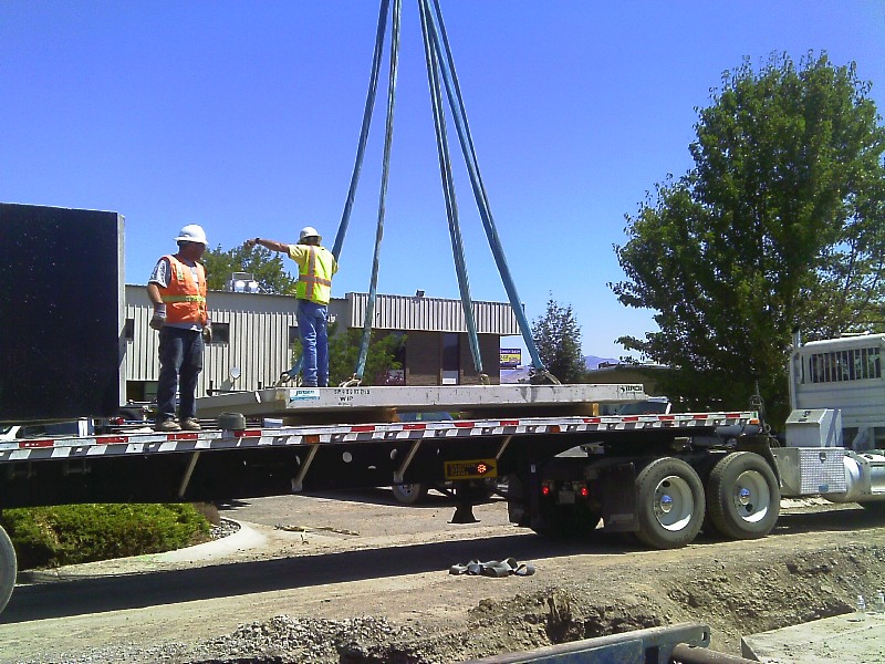 Snider Storm Drain construction in Sparks