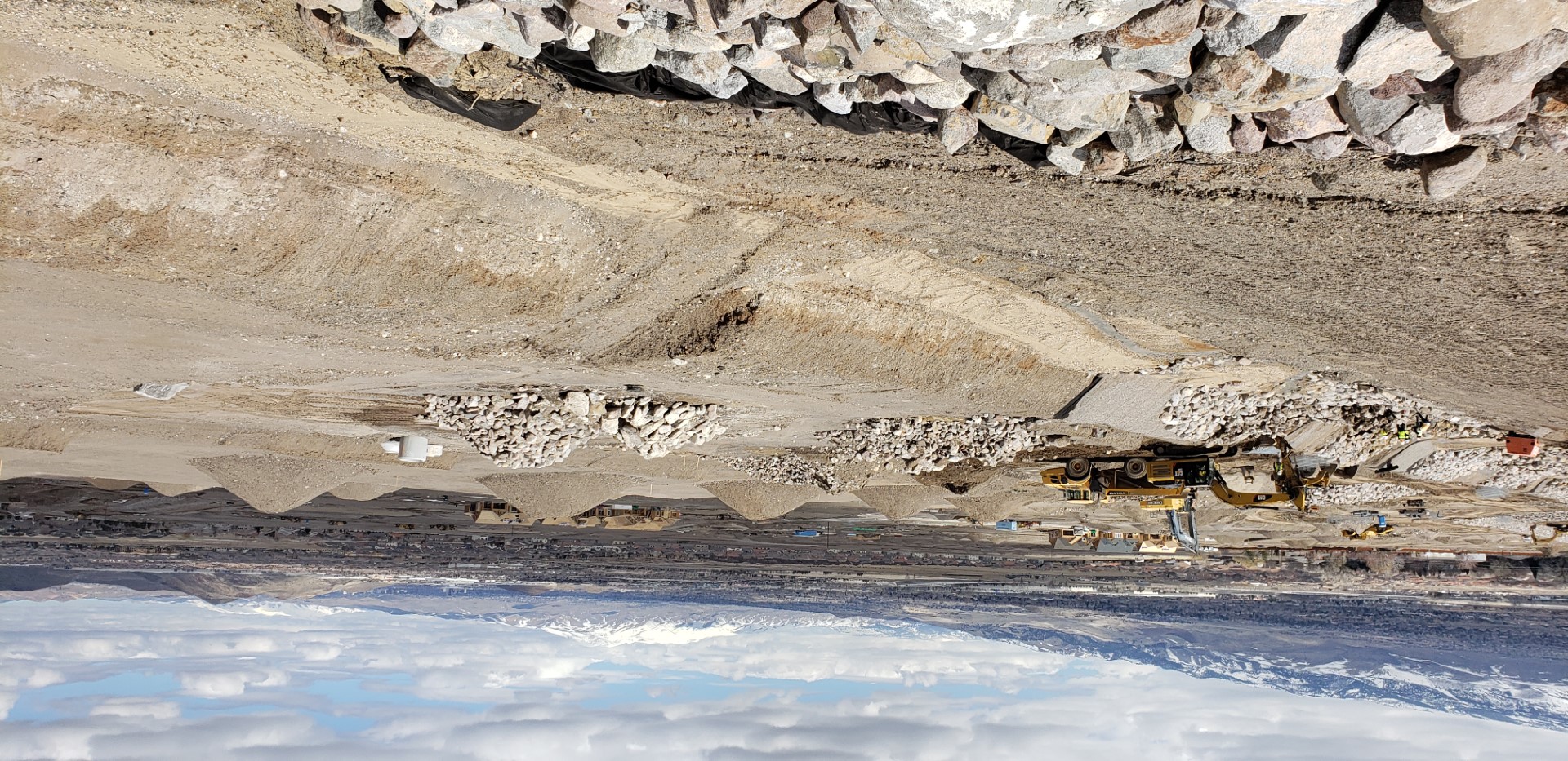 Expansive Peavine Construction project site